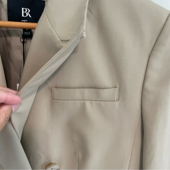 Banana Republic Beige Double-Breasted Blazer - Picture 10 of 15